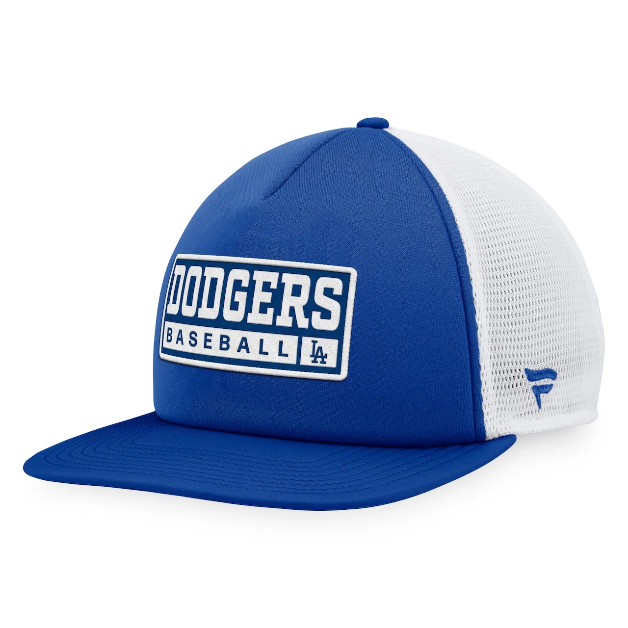 Men's Los Angeles Dodgers Majestic Royal/White Foam Trucker Snapback Hat 3 Men's Los Angeles Dodgers Majestic Royal/White Foam Trucker Snapback Hat