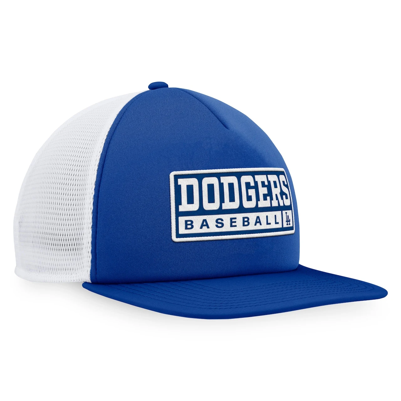 Men's Los Angeles Dodgers Majestic Royal/White Foam Trucker Snapback Hat 5 Men's Los Angeles Dodgers Majestic Royal/White Foam Trucker Snapback Hat - Image 3