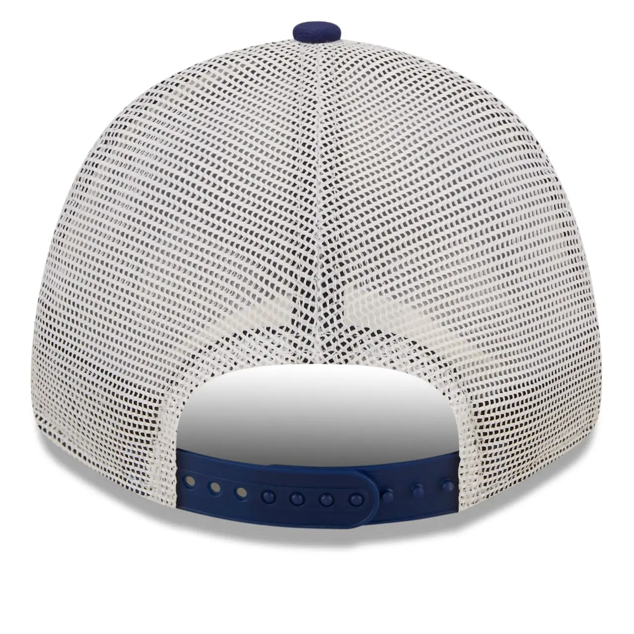 Men's Los Angeles Dodgers New Era Royal/White Logo Patch 9FORTY Trucker Snapback Hat 6 Men's Los Angeles Dodgers New Era Royal/White Logo Patch 9FORTY Trucker Snapback Hat - Image 4