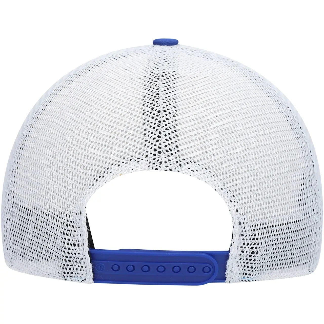 Men's Los Angeles Dodgers '47 Royal/White Trawler Clean Up Trucker Snapback Hat 6 Men's Los Angeles Dodgers '47 Royal/White Trawler Clean Up Trucker Snapback Hat - Image 4