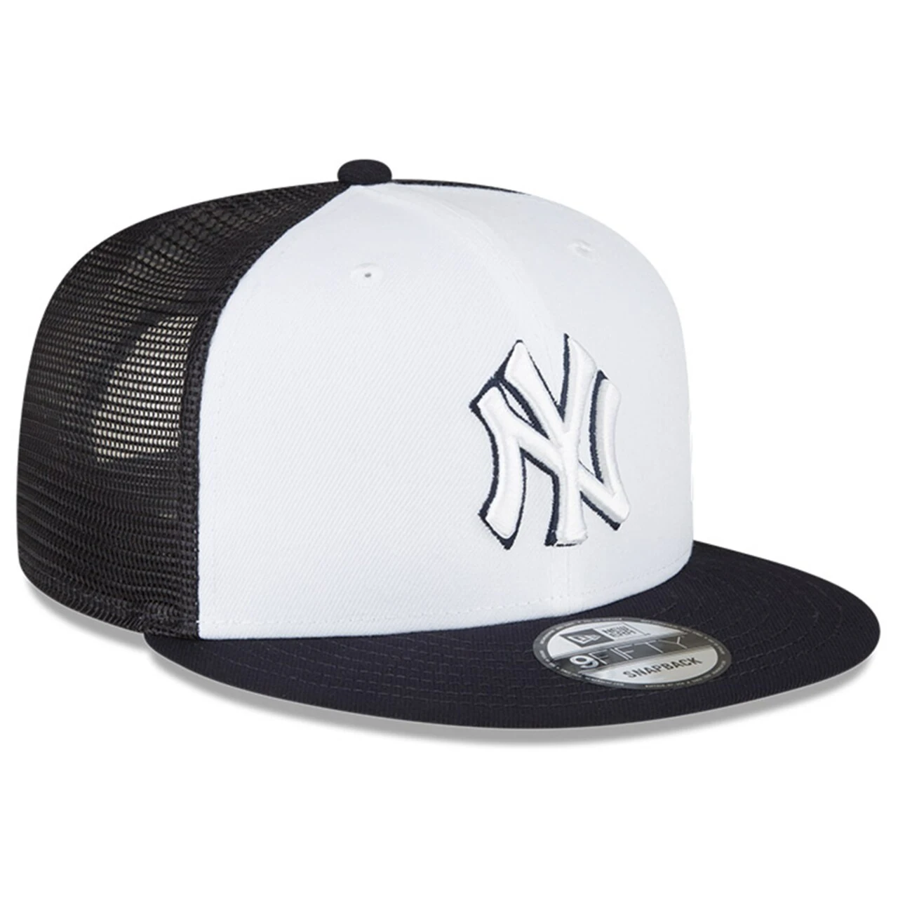 Men's New York Yankees New Era Navy/White 2023 On-Field Batting Practice 9FIFTY Snapback Hat 5 Men's New York Yankees New Era Navy/White 2023 On-Field Batting Practice 9FIFTY Snapback Hat - Image 3