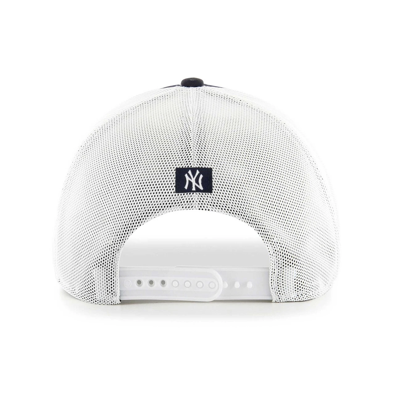 Men's New York Yankees '47 Navy/White Burgess Trucker Snapback Hat 4 Men's New York Yankees '47 Navy/White Burgess Trucker Snapback Hat - Image 2