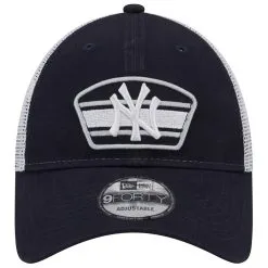 Men's New York Yankees New Era Navy/White Logo Patch 9FORTY Trucker Snapback Hat -San Diego Padres Caps Sales white new york yankees logo patch 9forty trucker snapback hat ss5 p 4675986pv 2u hcrhqxpzhhh6czd1tyubv kftywhdeq5kktp7ldjw2