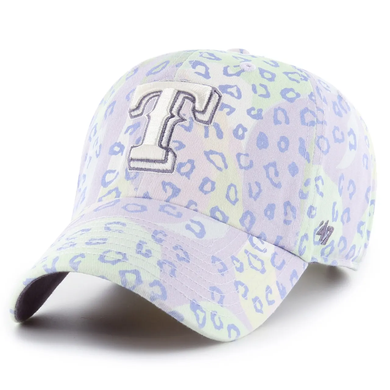 Women's Texas Rangers '47 Purple Cosmic Clean Up Adjustable Hat 3 Women's Texas Rangers '47 Purple Cosmic Clean Up Adjustable Hat