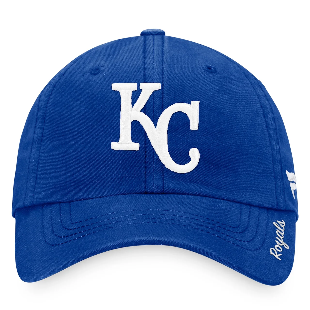 Women's Kansas City Royals Fanatics Branded Royal Team Core Adjustable Hat 4 Women's Kansas City Royals Fanatics Branded Royal Team Core Adjustable Hat - Image 2