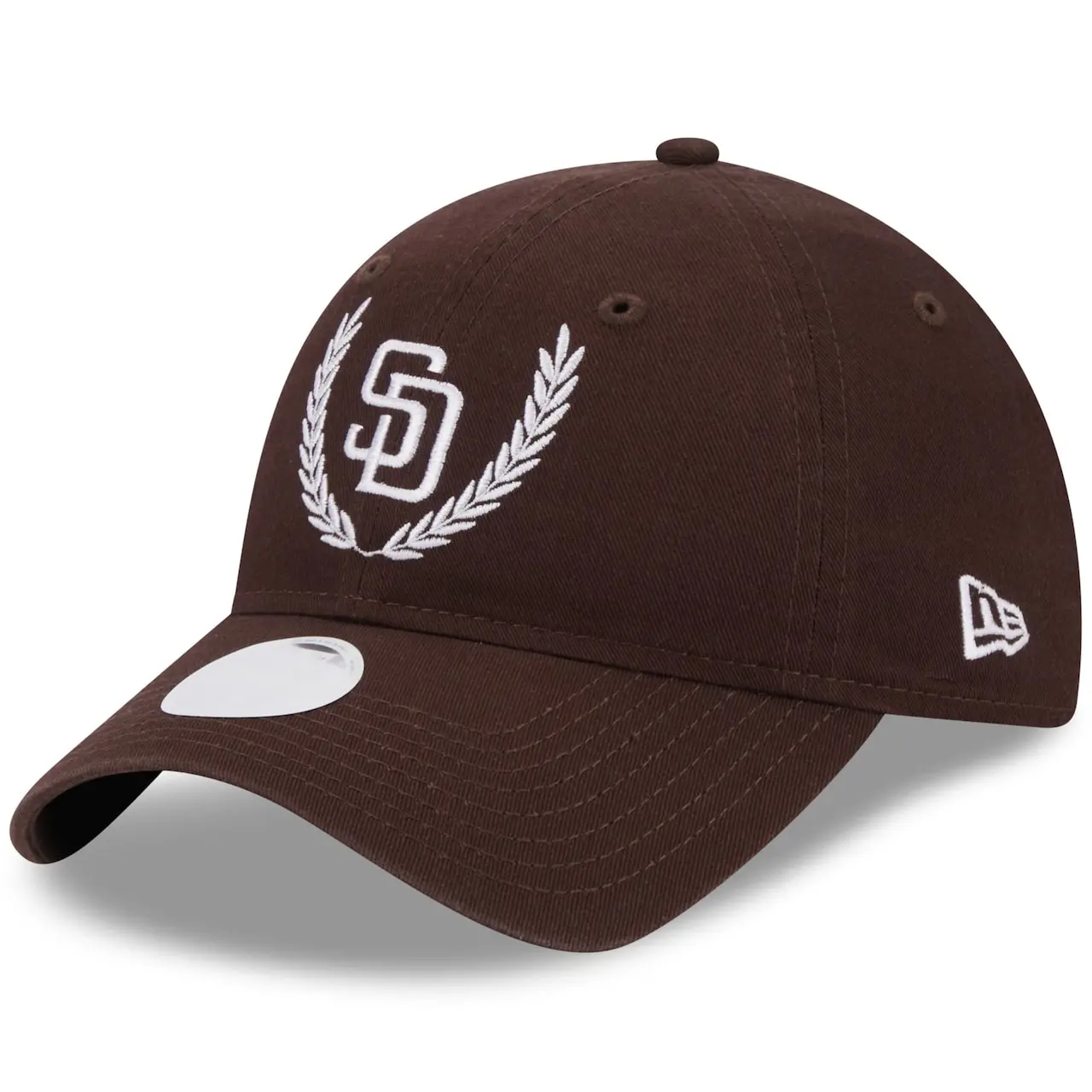 Women's San Diego Padres New Era Brown Leaves 9TWENTY Adjustable Hat 3 Women's San Diego Padres New Era Brown Leaves 9TWENTY Adjustable Hat