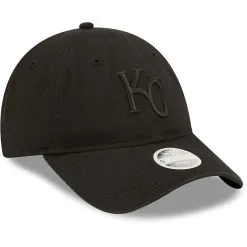 Women's Kansas City Royals New Era Black On Black Core Classic II 9TWENTY Adjustable Hat -San Diego Padres Caps Sales womens new era kansas city royals black on black core classic ii 9twenty adjustable hat pi4417000 altimages ff 4417761 55ae17c1bad78fb4d18dalt3 full