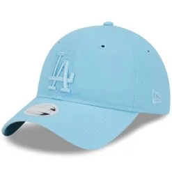 Women's Los Angeles Dodgers New Era Light Blue Doscientos Core Classic 9TWENTY Adjustable Hat