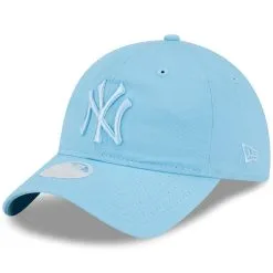 Women's New York Yankees New Era Light Blue Doscientos Core Classic 9TWENTY Adjustable Hat