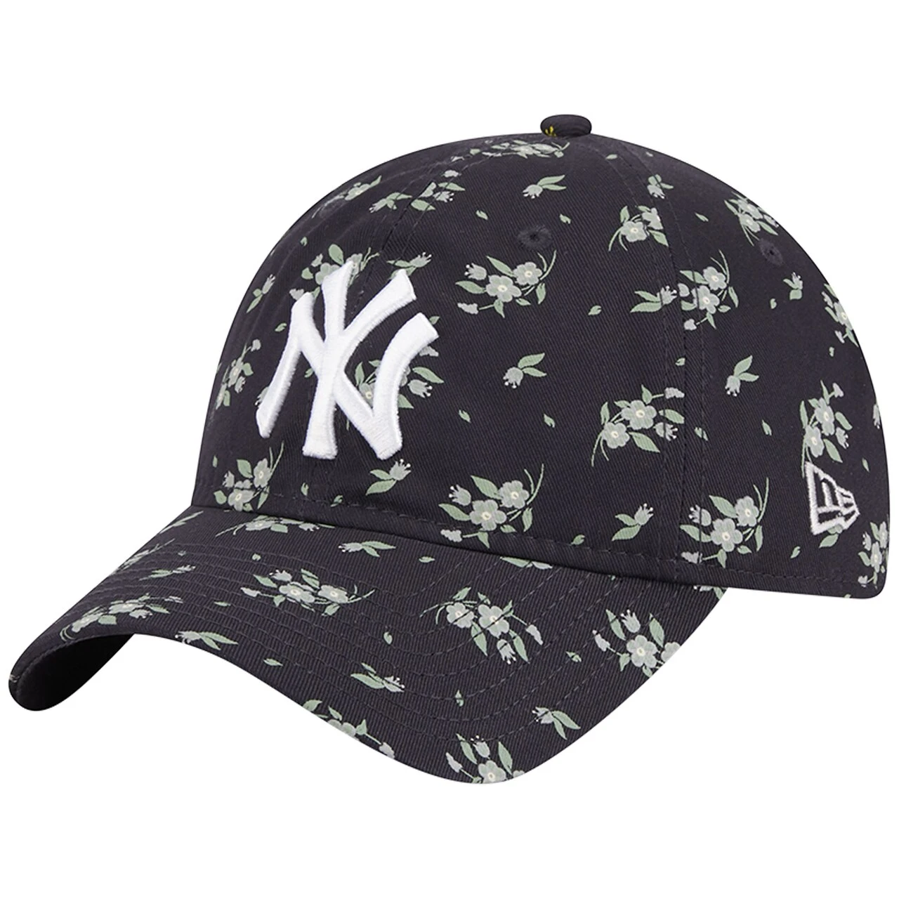 Women's New York Yankees New Era Navy Bloom 9TWENTY Adjustable Hat 3 Women's New York Yankees New Era Navy Bloom 9TWENTY Adjustable Hat