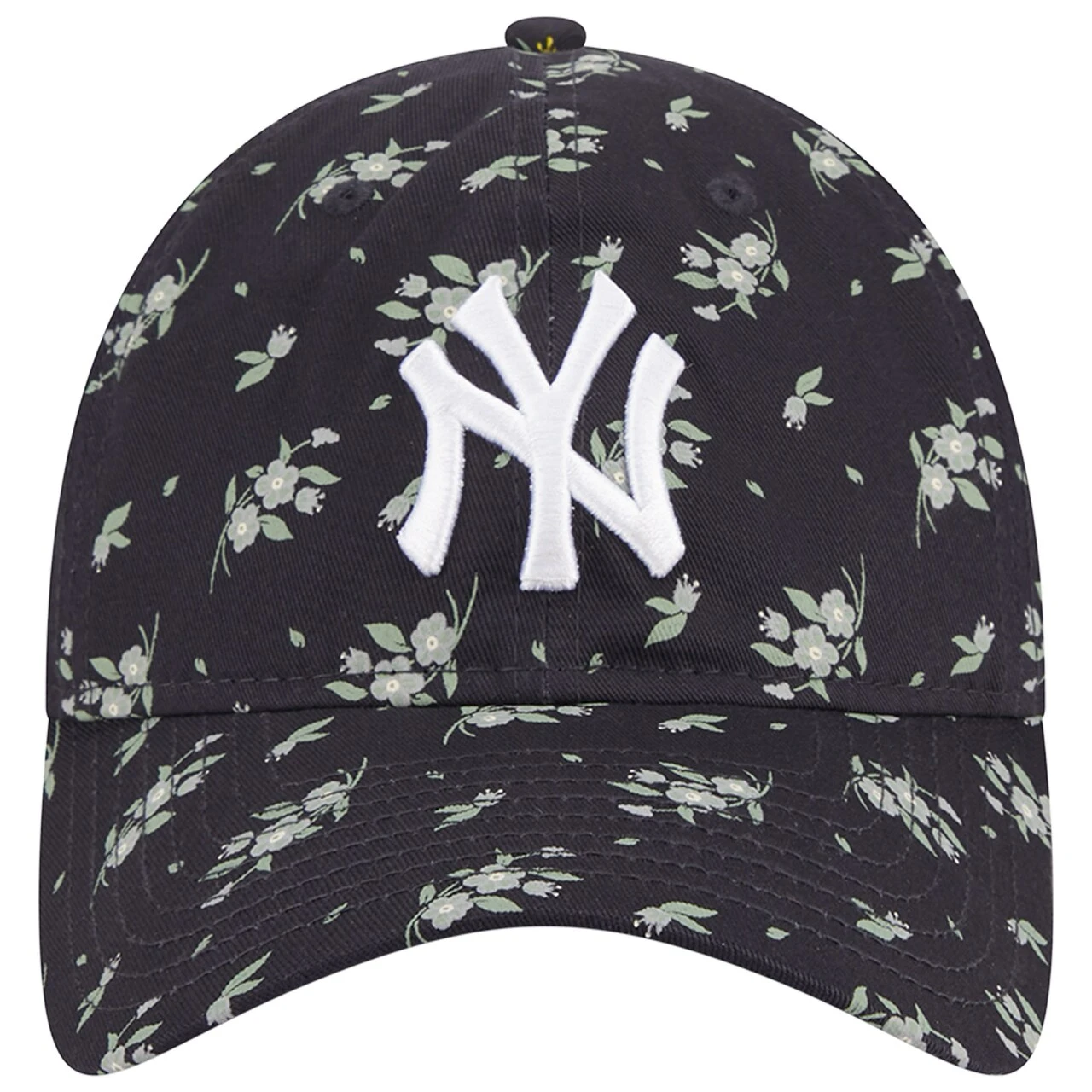 Women's New York Yankees New Era Navy Bloom 9TWENTY Adjustable Hat 4 Women's New York Yankees New Era Navy Bloom 9TWENTY Adjustable Hat - Image 2