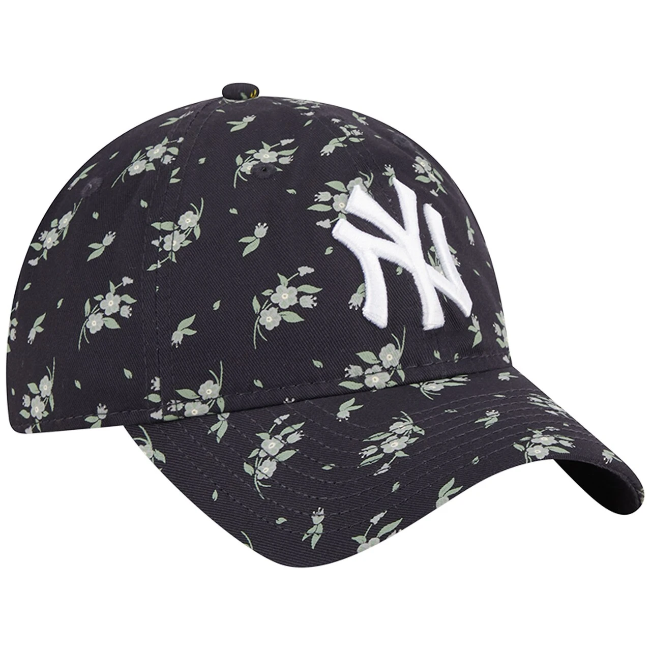 Women's New York Yankees New Era Navy Bloom 9TWENTY Adjustable Hat 5 Women's New York Yankees New Era Navy Bloom 9TWENTY Adjustable Hat - Image 3