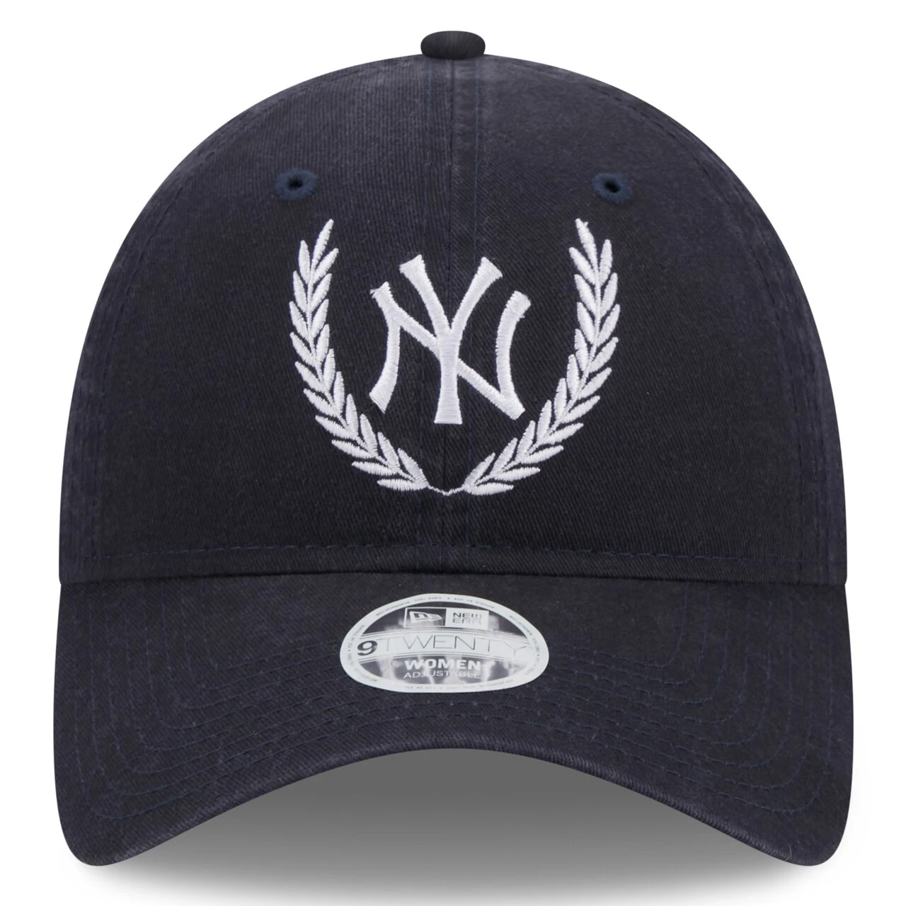Women's New York Yankees New Era Navy Leaves 9TWENTY Adjustable Hat 4 Women's New York Yankees New Era Navy Leaves 9TWENTY Adjustable Hat - Image 2