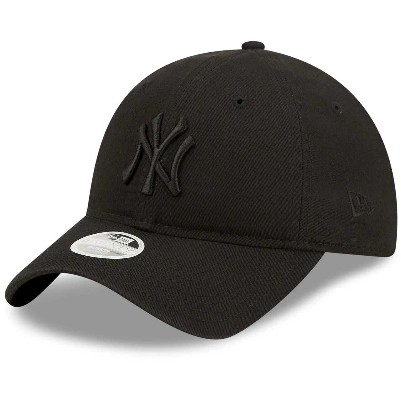 Women's New York Yankees New Era Black On Black Core Classic II 9TWENTY Adjustable Hat 3 Women's New York Yankees New Era Black On Black Core Classic II 9TWENTY Adjustable Hat
