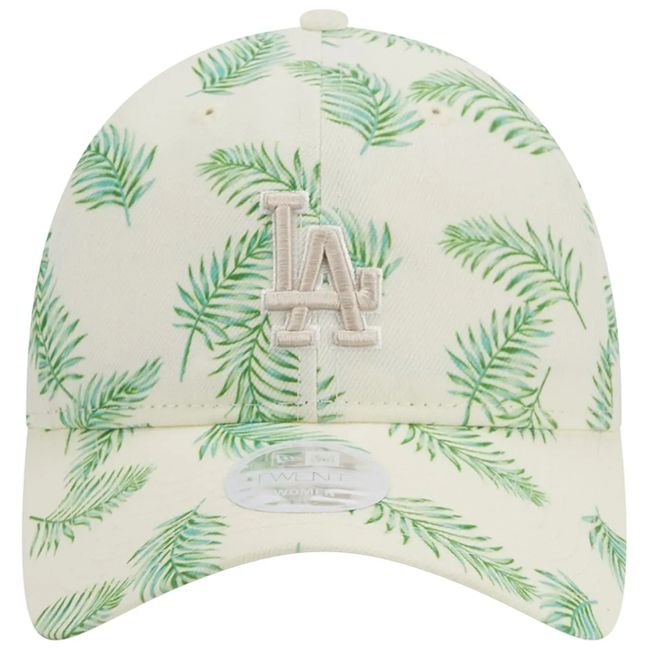 Women's Los Angeles Dodgers New Era White Palms 9TWENTY Adjustable Hat 4 Women's Los Angeles Dodgers New Era White Palms 9TWENTY Adjustable Hat - Image 2