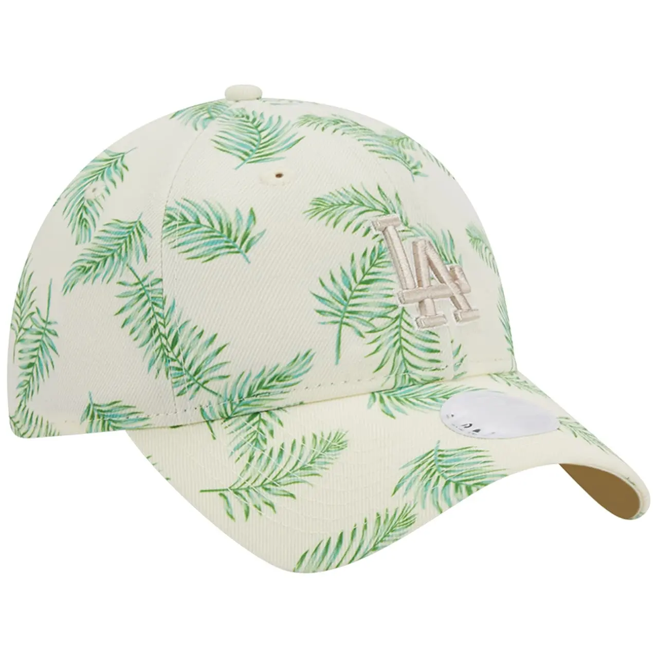 Women's Los Angeles Dodgers New Era White Palms 9TWENTY Adjustable Hat 5 Women's Los Angeles Dodgers New Era White Palms 9TWENTY Adjustable Hat - Image 3