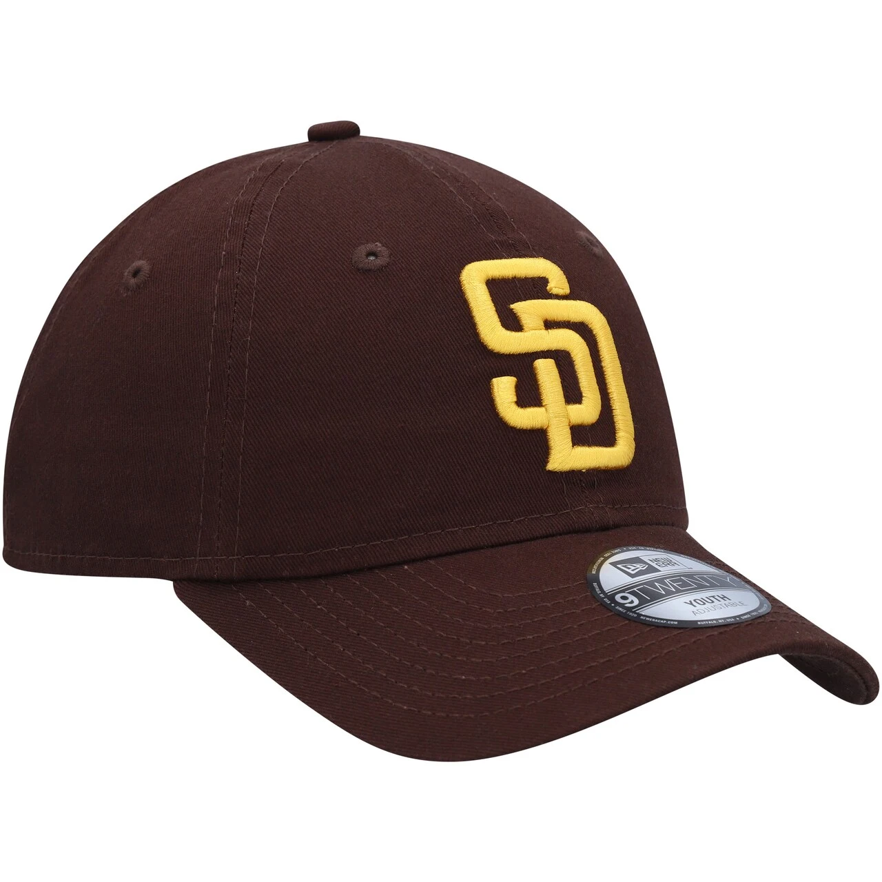 Youth San Diego Padres New Era Brown Core Classic 9TWENTY Adjustable Hat 5 Youth San Diego Padres New Era Brown Core Classic 9TWENTY Adjustable Hat - Image 3