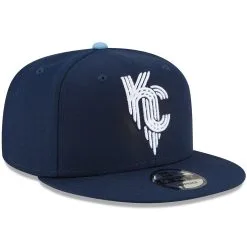 Youth Kansas City Royals New Era Navy 2022 City Connect 9FIFTY Snapback Adjustable Hat -San Diego Padres Caps Sales youth new era navy kansas city royals 2022 city connect 9fifty snapback adjustable hat pi4464000 altimages ff 4464406 af94db1b27f0decfd403alt3 full